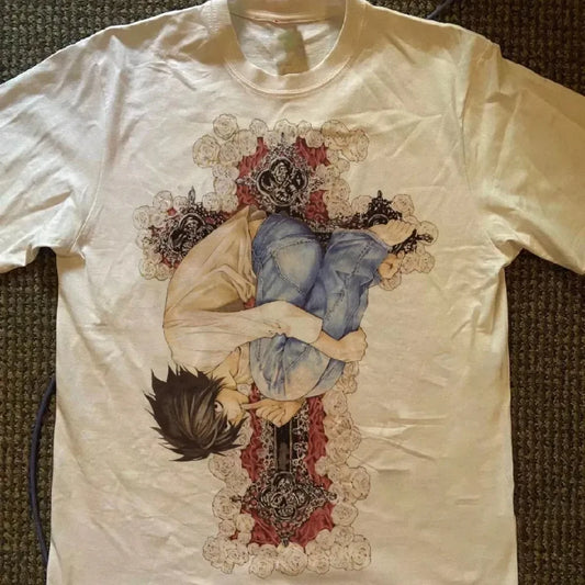 Graphic L tshirt deathnote
